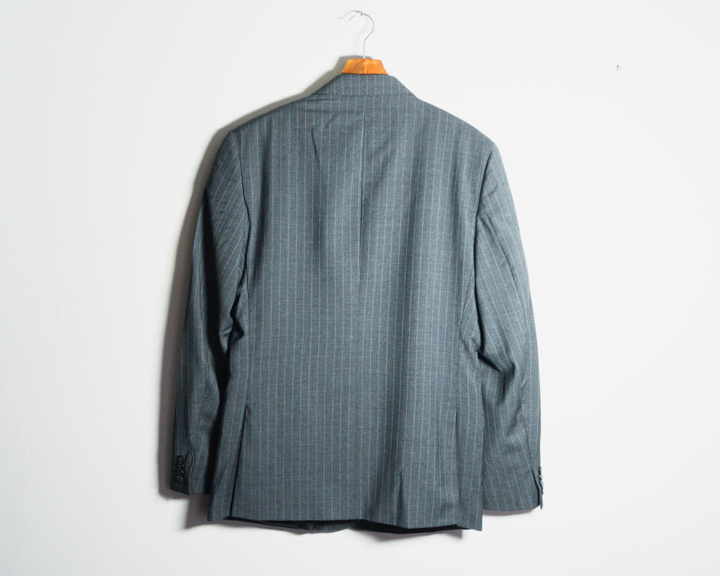 Chaqueta Valentino gris con rayas — Talla 50
