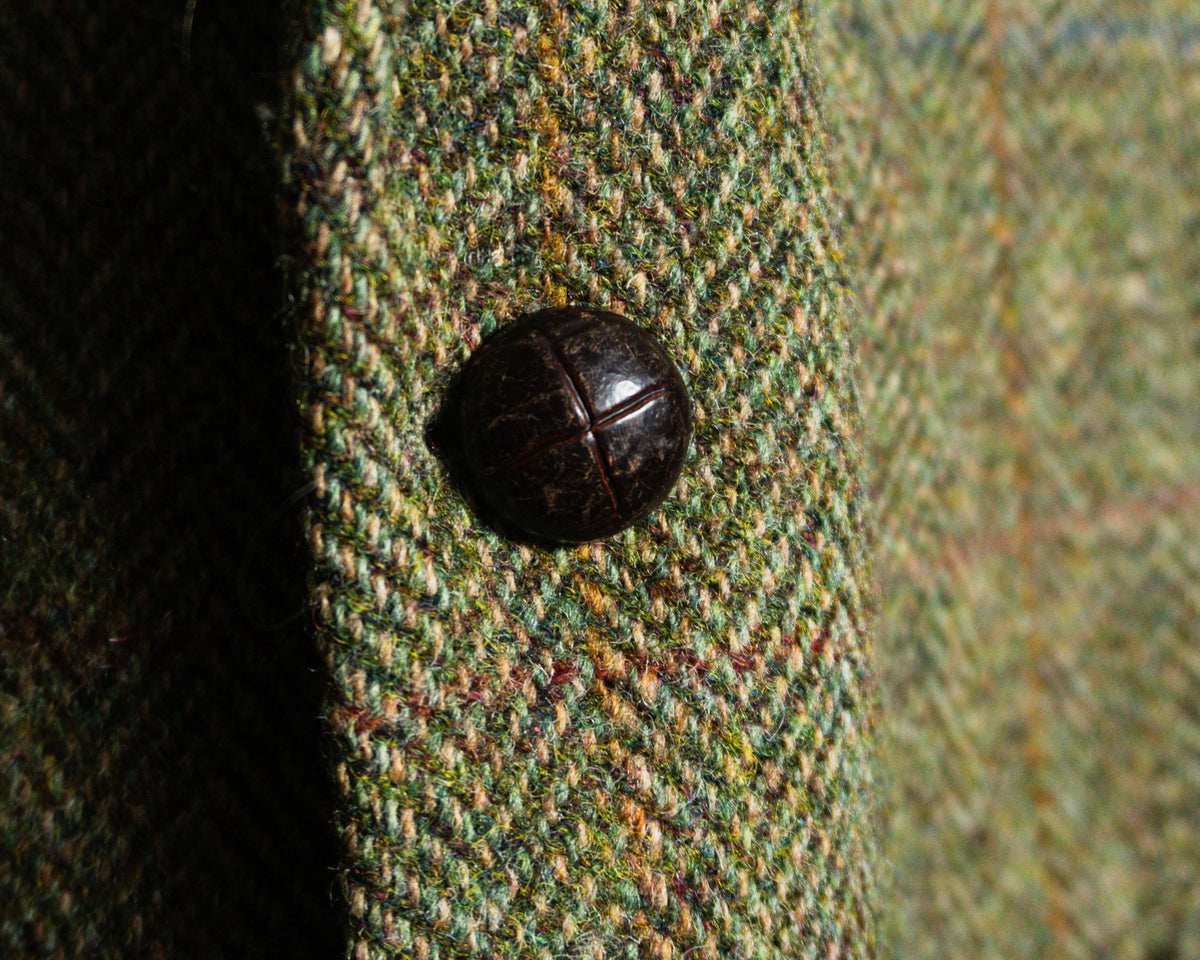Chaqueta Harris Tweed de espiga — Talla 44L