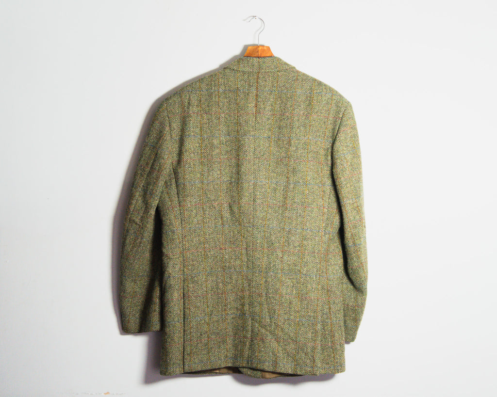 Chaqueta Harris Tweed de espiga — Talla 44L
