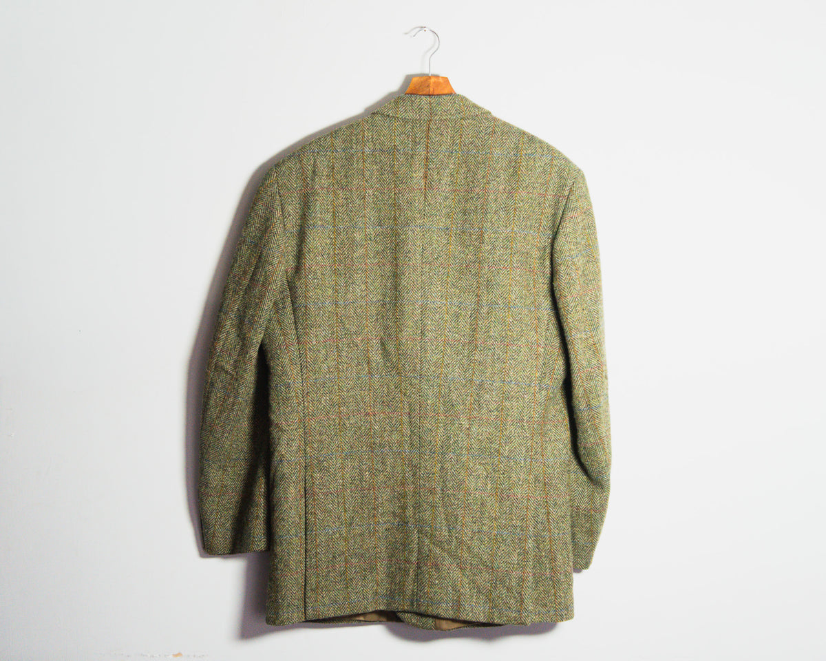 Chaqueta Harris Tweed de espiga — Talla 44L