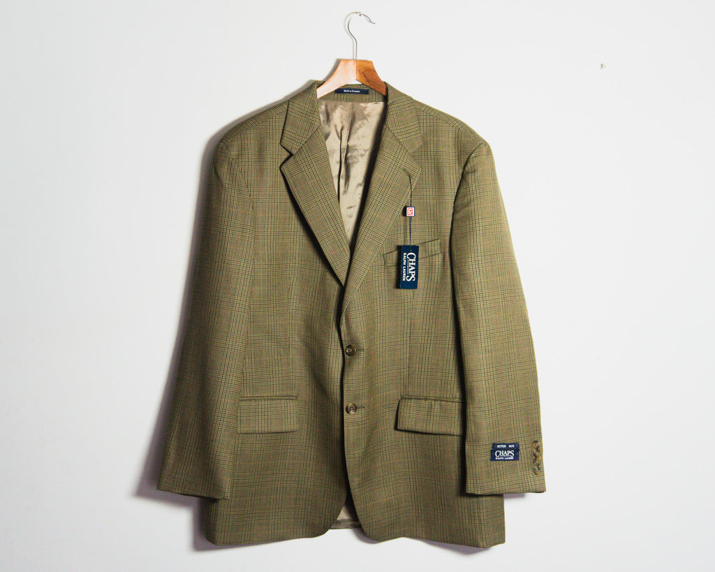 Blazer Chaps Ralph Lauren de cuadros — Talla 44R