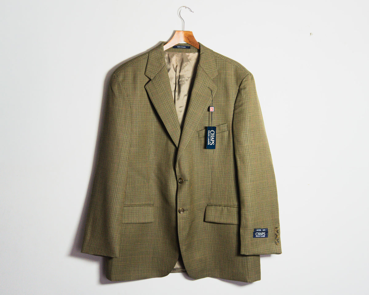 Blazer Chaps Ralph Lauren de cuadros — Talla 44R