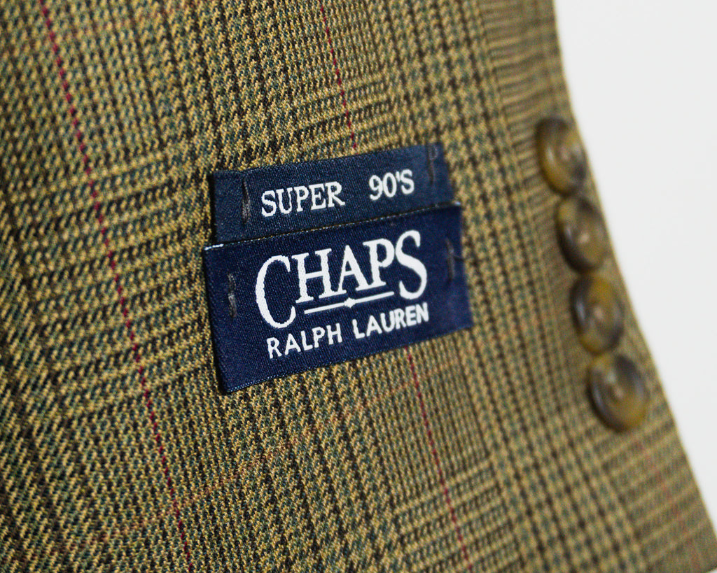 Blazer Chaps Ralph Lauren de cuadros — Talla 44R