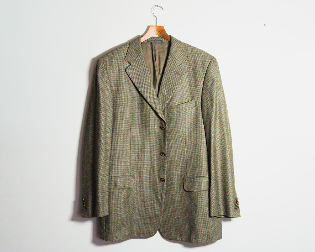 Blazer Ermenegildo Zegna en tonos tierra — Talla 54