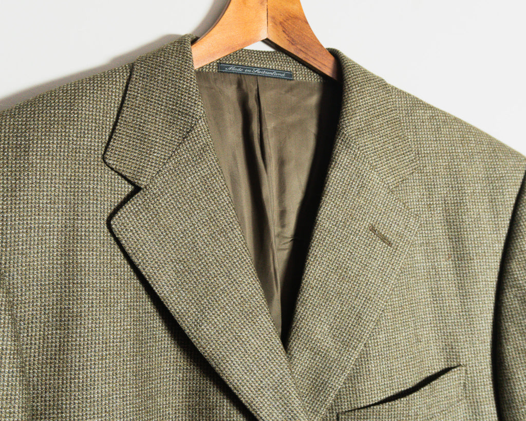 Blazer Ermenegildo Zegna en tonos tierra — Talla 54