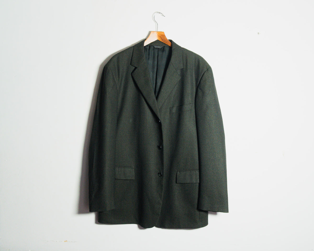Blazer Donna Karan New York gris oscuro — Talla 42R
