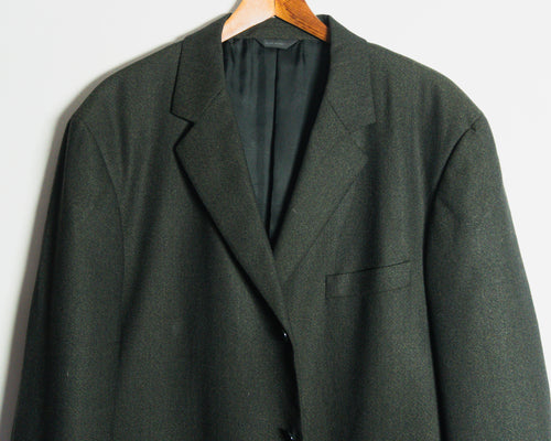 Blazer Donna Karan New York gris oscuro — Talla 42R