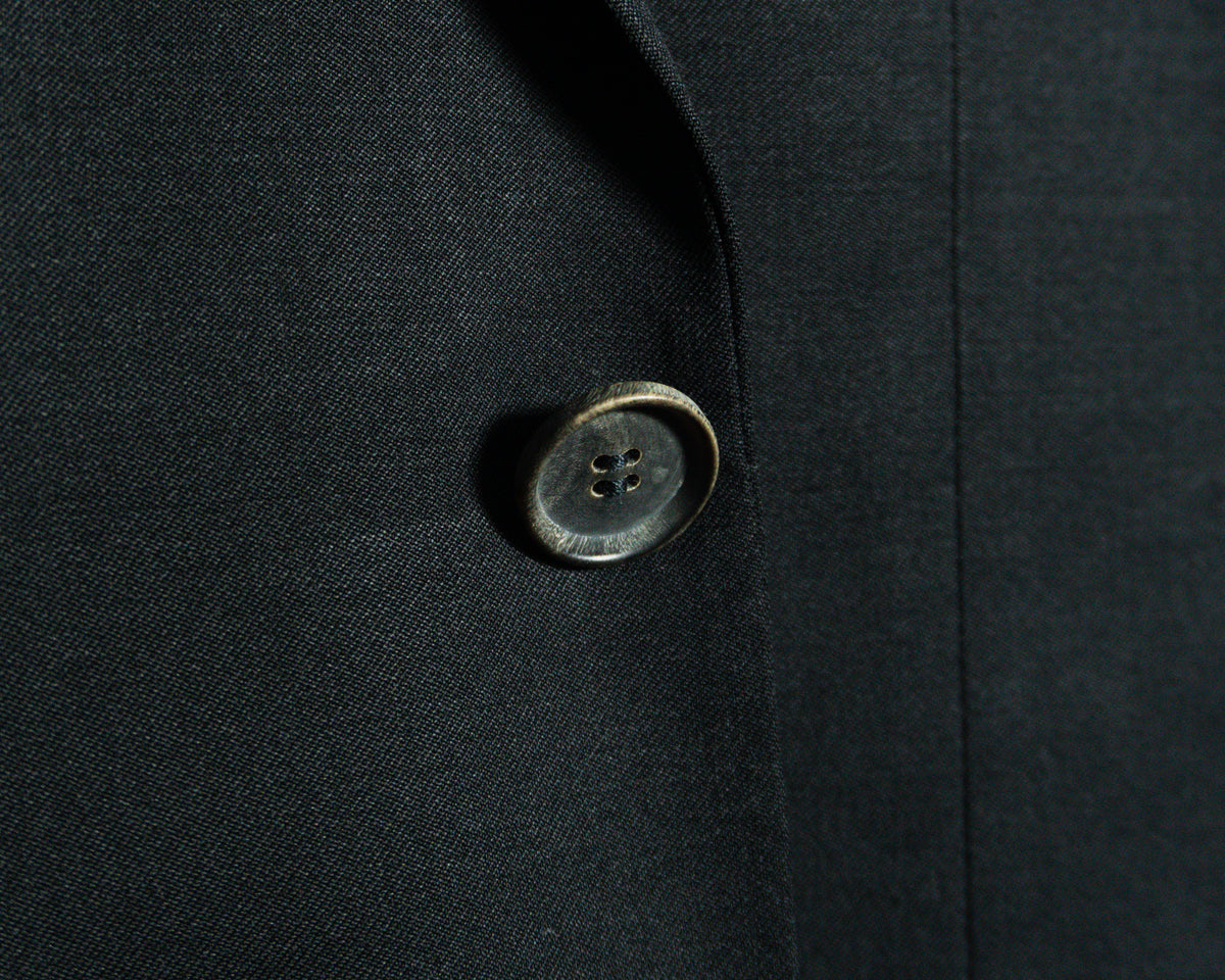 Blazer Hugo Boss negro, tejido Reda — Talla 42S