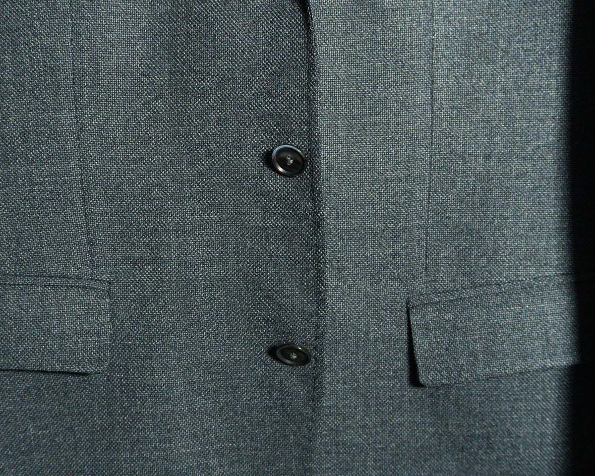 Blazer Hugo Boss gris, tejido Reda Super 110 — Talla 42R