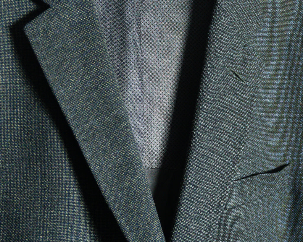 Blazer Hugo Boss gris, tejido Reda Super 110 — Talla 42R