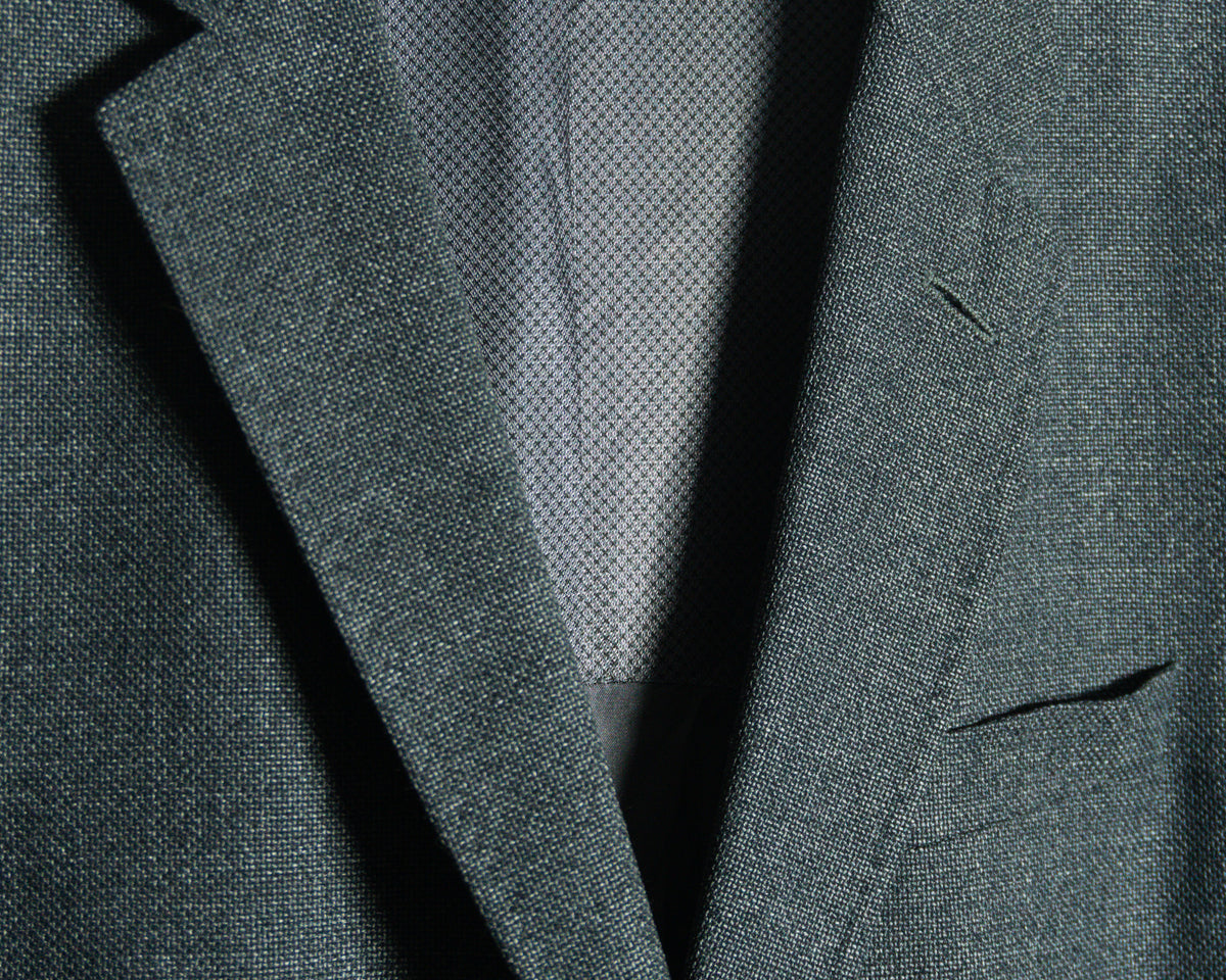 Blazer Hugo Boss gris, tejido Reda Super 110 — Talla 42R