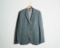 Blazer Hugo Boss gris, tejido Guabello Super 130’s — Talla 40L