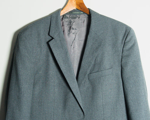 Blazer Hugo Boss gris, tejido Guabello Super 130’s — Talla 40L