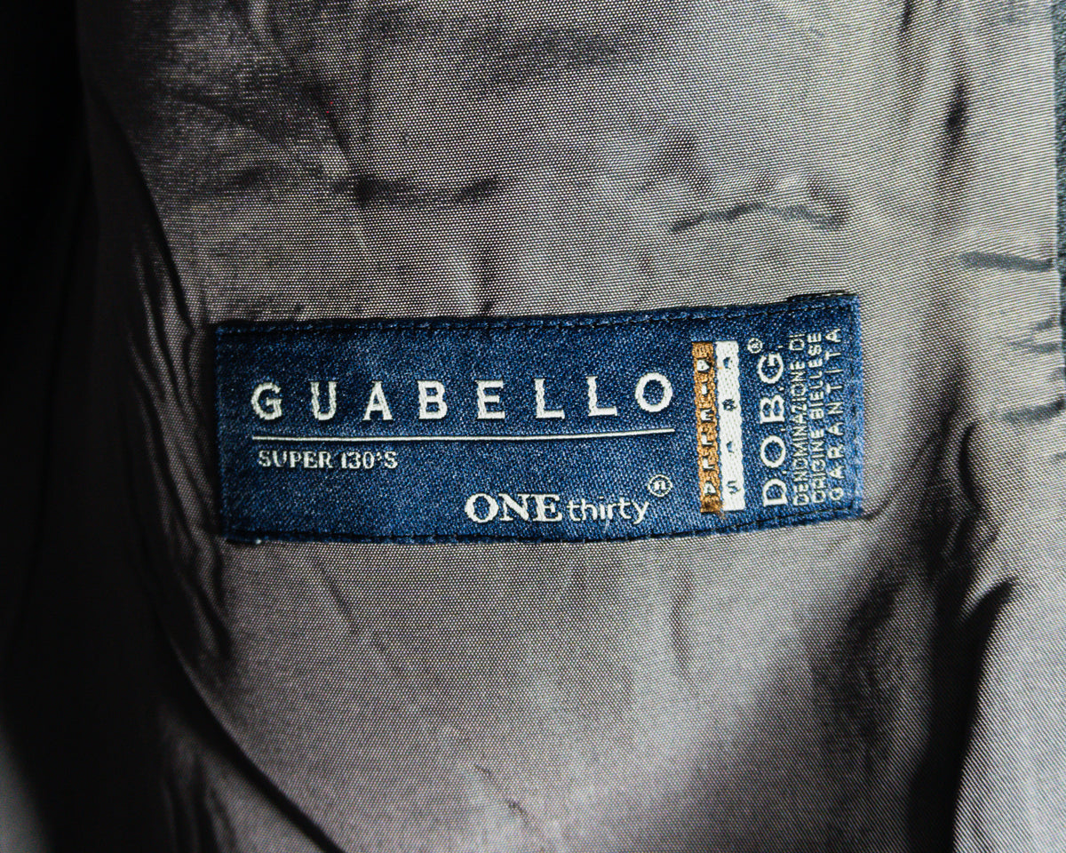 Blazer Hugo Boss gris, tejido Guabello Super 130’s — Talla 40L