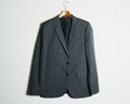 Blazer HUGO Hugo Boss gris oscuro, etiqueta roja — Talla 36R