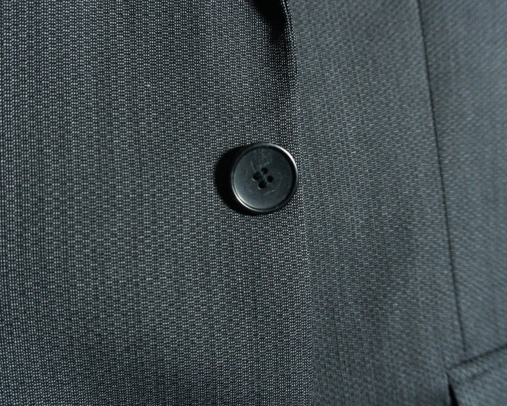 Blazer HUGO Hugo Boss gris oscuro, etiqueta roja — Talla 36R