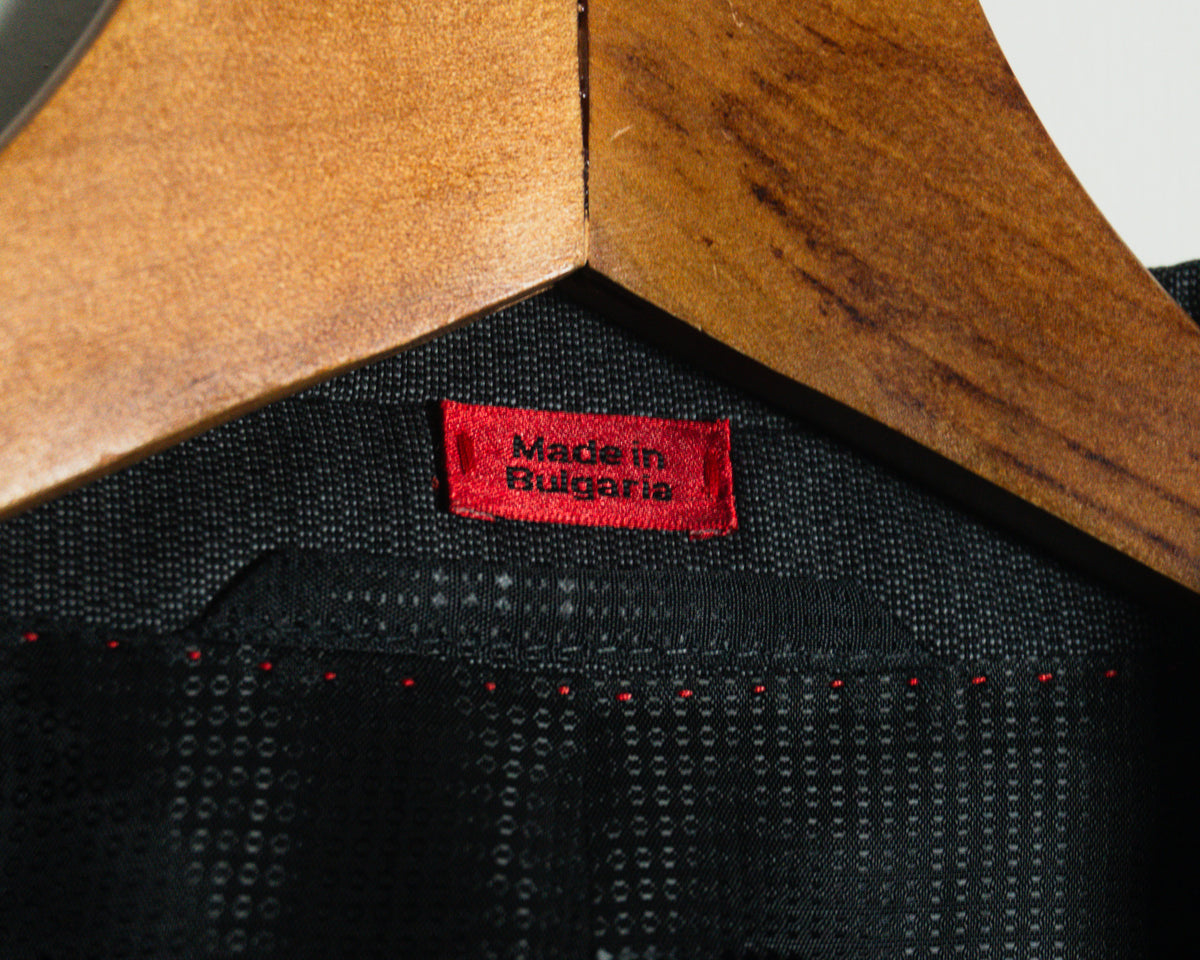 Blazer HUGO Hugo Boss gris oscuro, etiqueta roja — Talla 36R