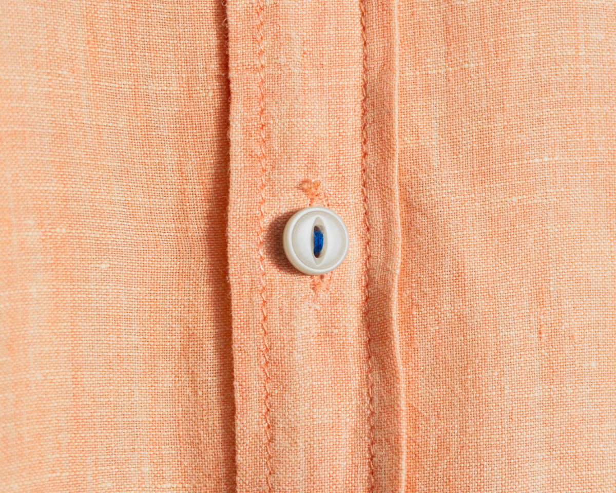 Camisa Pure Linen by Jan Paulsen salmón — Talla M