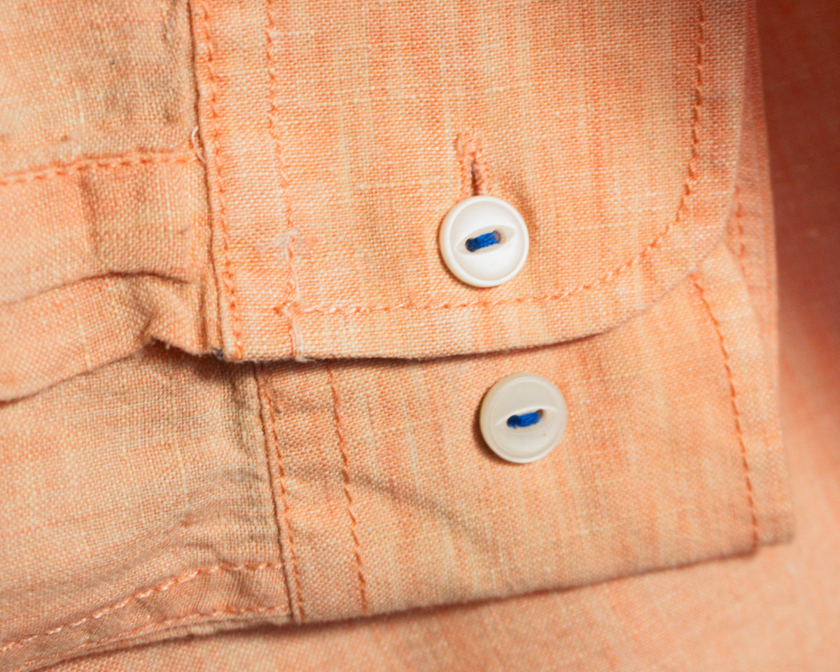 Camisa Pure Linen by Jan Paulsen salmón — Talla M