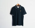 Polera polo Aeronautica Militare azul marino — Talla L