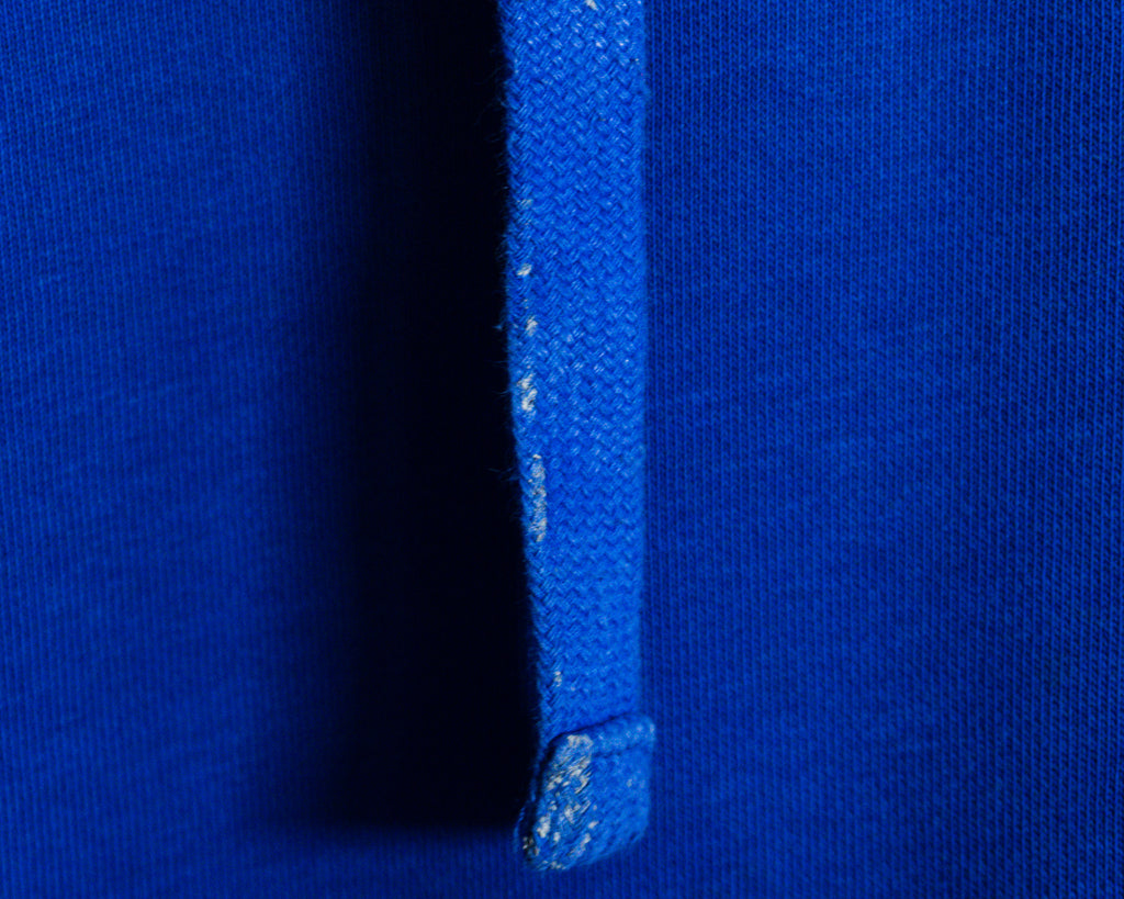 Polerón Fred Perry azul con capucha — Talla L